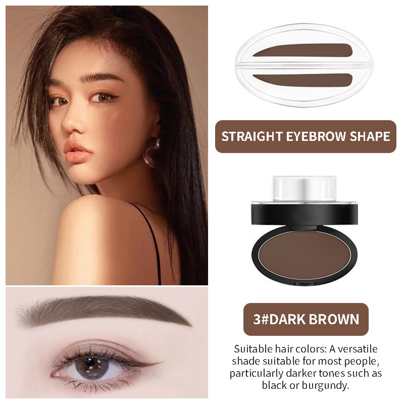One Touch Eyebrow Stamp Makeup Kit 💓