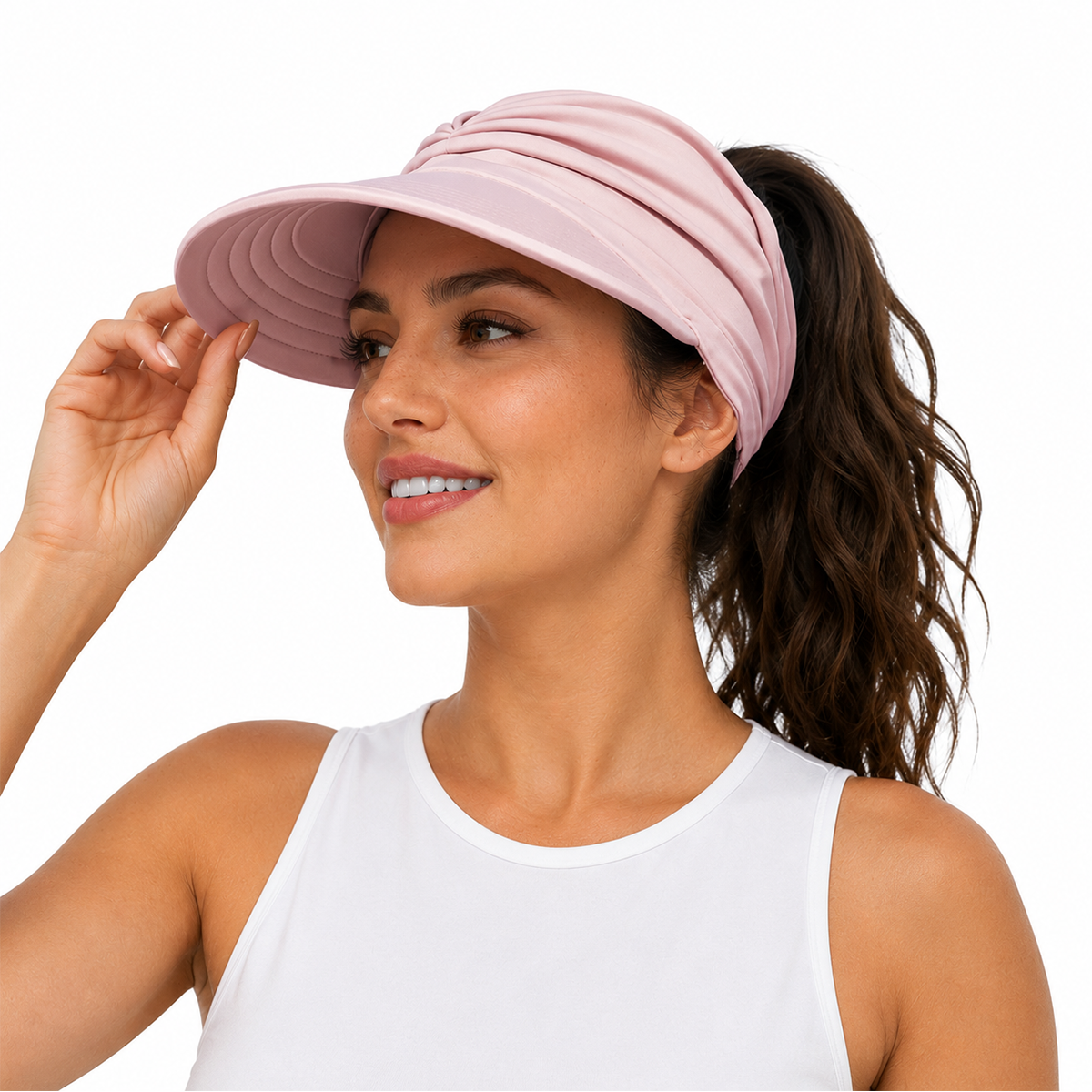 ☀️ Women's UPF 50+ UV-Protective Sun Hat with Open Top