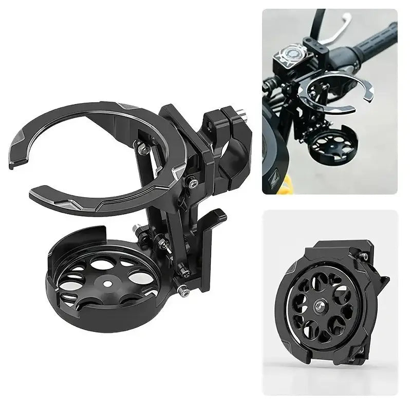 Bike Water Holder, Rotating Bottle Cage, Foldable Cup Mount Adjustable Folding Design 🚲