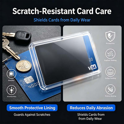Anti-Spy Privacy Card Sleeve, Protective Card Holder with Privacy Film💳