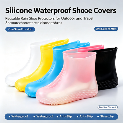 Waterproof Anti-slip Thickened Wear-resistant Stretchy Shoe 👞
