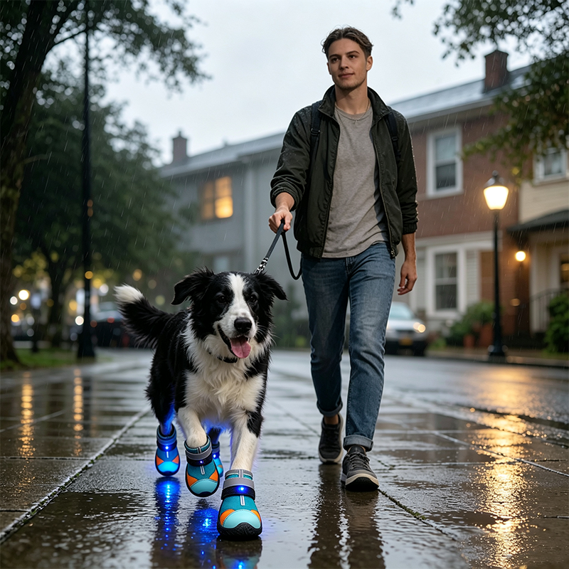 LED Light Integrated Pet Dog Shoes🐾