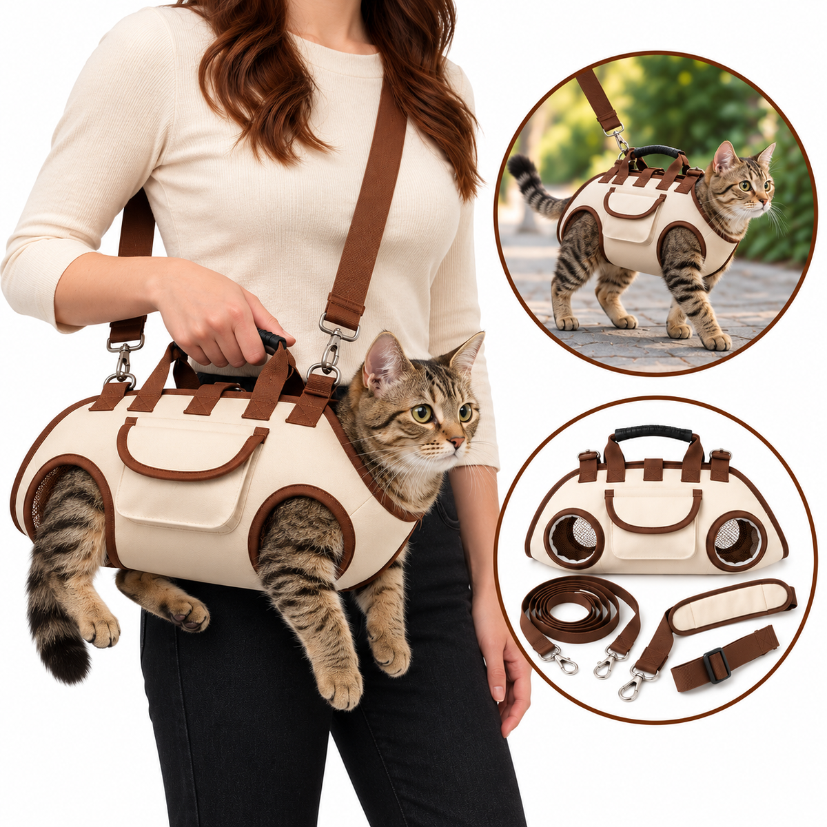 Multifunctional Backpack with Strap 🎒