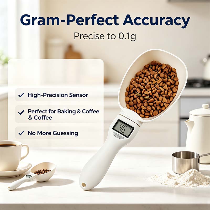 High Precision Digital Measuring Spoon Scale - 800g-0.1g LCD Kitchenware Scoop Utensils ⚖️