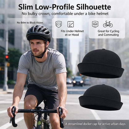 2026 Autumn-Winter Unisex Korean-Style Brimless Sailor Headwear 🧢