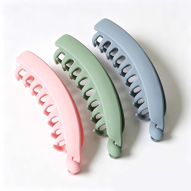 3 PCS Banana Hair Clips for Women, Cute and Stylish French Hair Claw Clips🎀