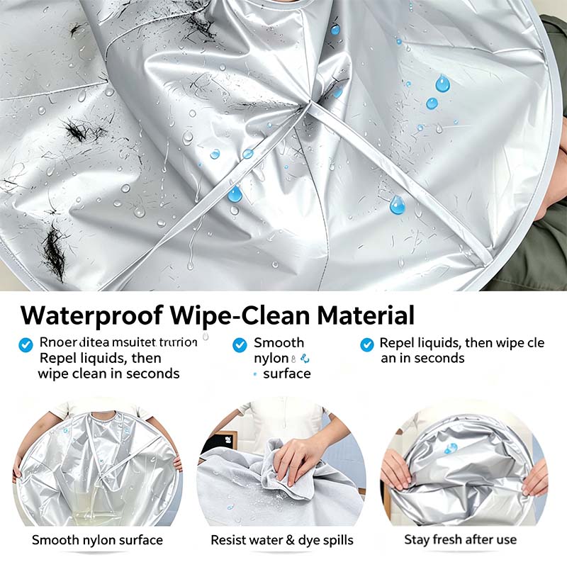 2026 New Diy Hair Cutting Cloak Umbrella Cape Professional Salon Cape 💇‍♂️