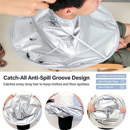 2026 New Diy Hair Cutting Cloak Umbrella Cape Professional Salon Cape 💇‍♂️