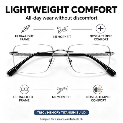 Unisex Progressive Multifocal Photochromic Reading Eyeglasses 👓
