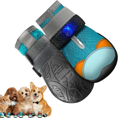LED Light Integrated Pet Dog Shoes🐾