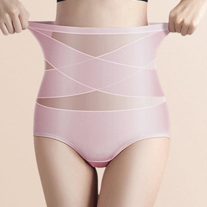 Women's Sheer High Waist Shaping Underwear, Sexy Mesh Shapewear Panty ✨