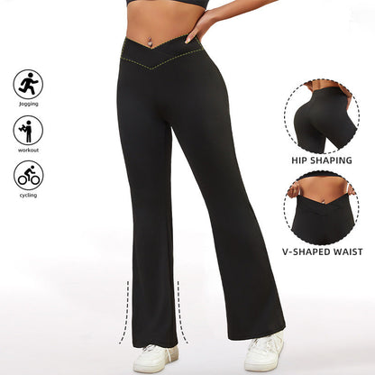 Women's Soft High-Stretch Micro-Flare Yoga Pants 👖
