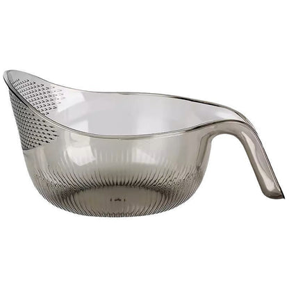 Aesthetic Multifunctional Rice Strainer with Handle 🥣