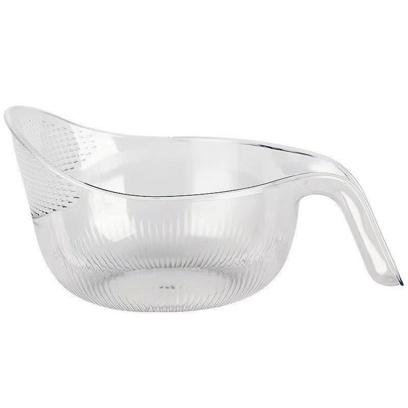 Aesthetic Multifunctional Rice Strainer with Handle 🥣