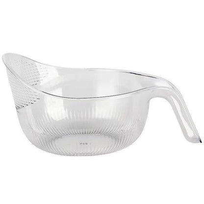 Aesthetic Multifunctional Rice Strainer with Handle 🥣