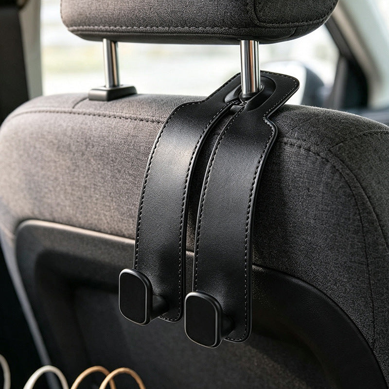 Car Seat Headrest Hook, Improved Car Seat Back Double Hooks🚗
