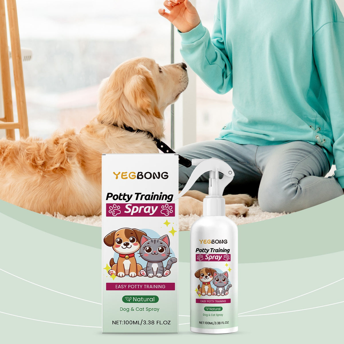 Pet Potty Training Spray for Dogs & Cats🐈