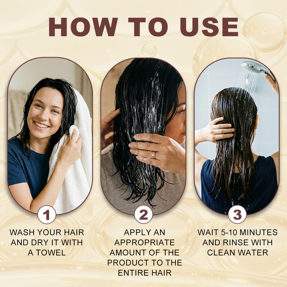 Hair Treatment Deep Repair Conditioning Argan Oil Collagen Hair✨