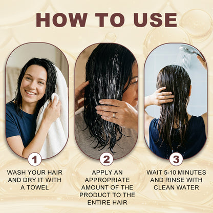 Hair Treatment Deep Repair Conditioning Argan Oil Collagen Hair✨