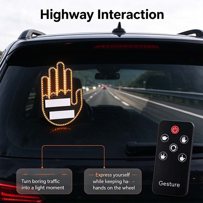 LED Car Gesture Light🖲️