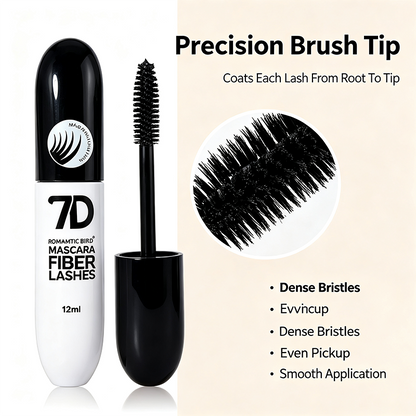 7D Silk Fiber Black Lengthening Mascara - Adult Beauty Makeup✨