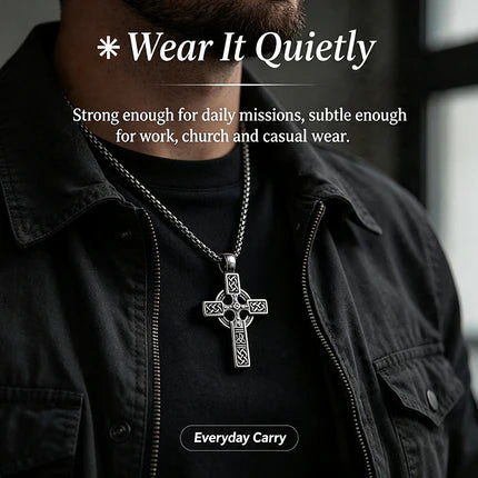 “The Warrior's Cross” Necklace💥