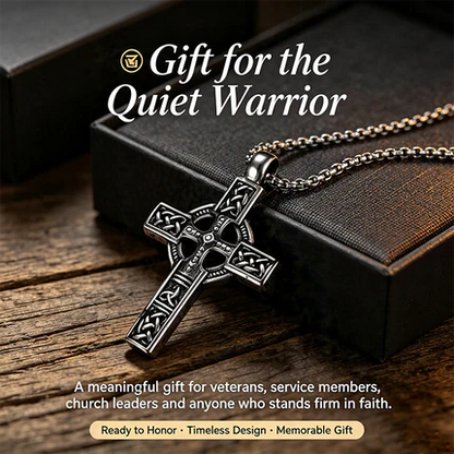 “The Warrior's Cross” Necklace💥