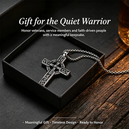 “The Warrior's Cross” Necklace💥