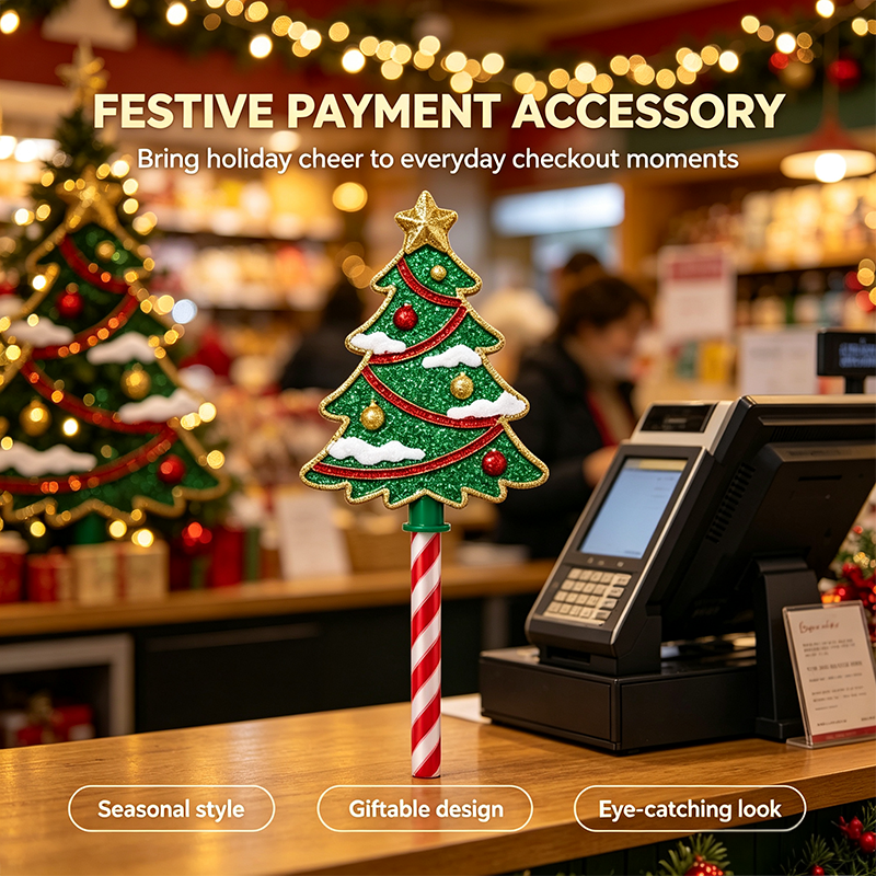 Christmas Tree Tap‑To‑Pay Wand 🎄