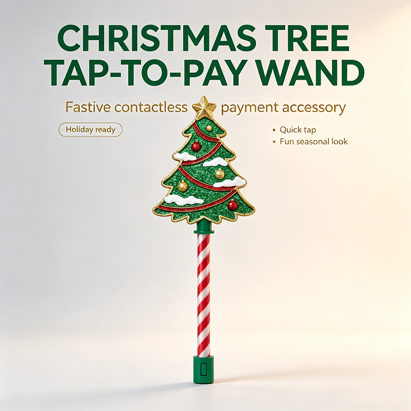 Christmas Tree Tap‑To‑Pay Wand 🎄