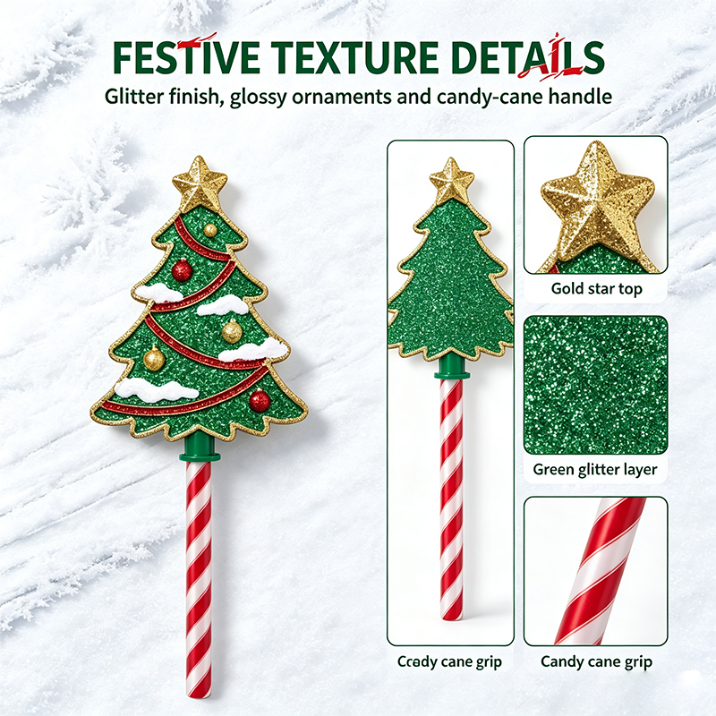 Christmas Tree Tap‑To‑Pay Wand 🎄