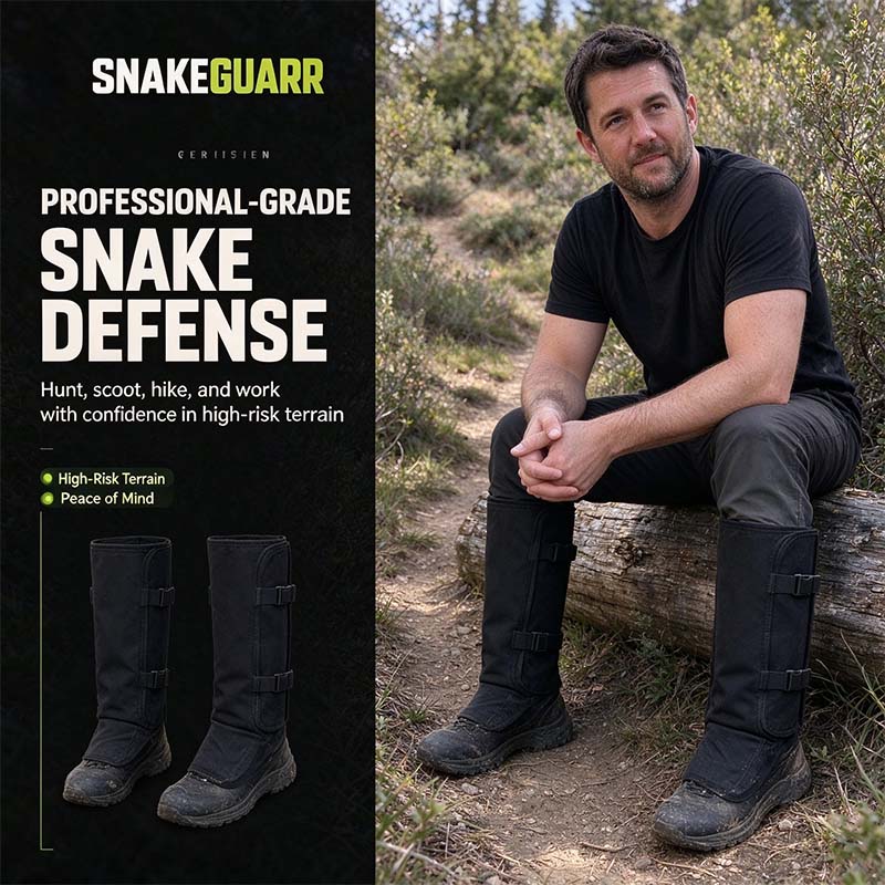 Tactical Snake Bite Protection for Hunting & Outdoor 🐍