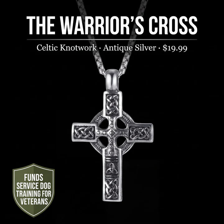 “The Warrior's Cross” Necklace💥