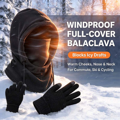 Unisex Adult 3-4 Piece Plain Winter Warm Multi-Pieces Outdoor Wear Set🧥