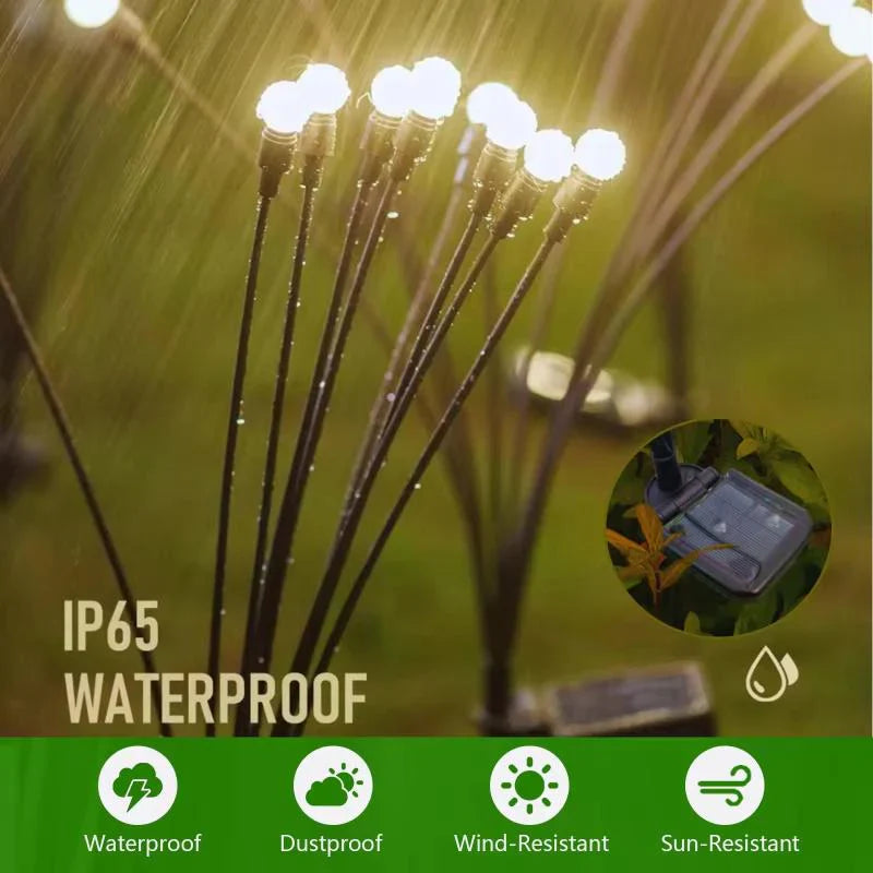 Solar Firefly Garden Lights, 2 Pack🌟
