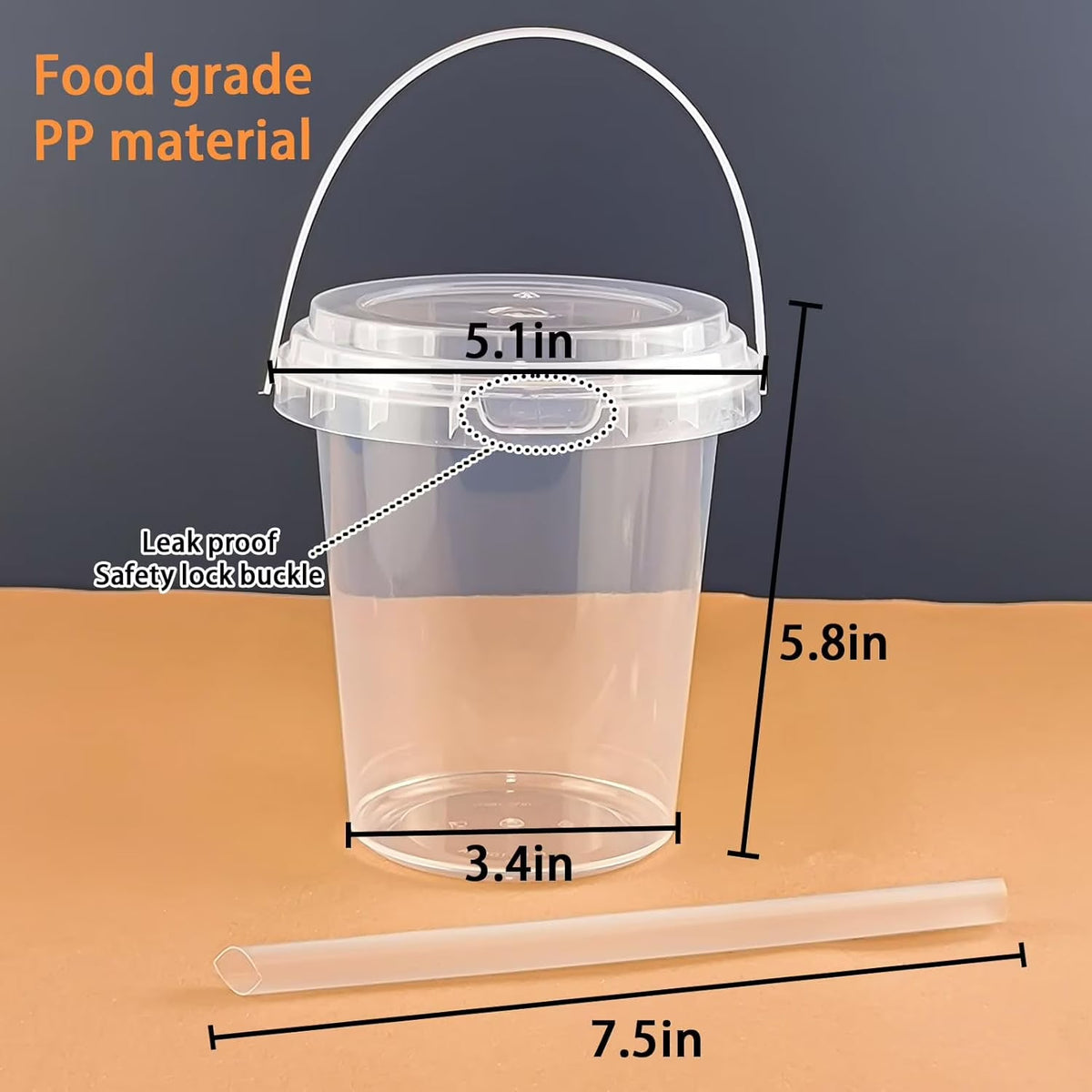 Mega 33.81oz 5 PCS-ounce stackable party cups🥤