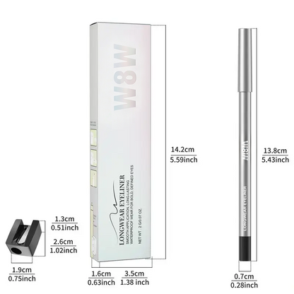 Waterproof Gel Eyeliner Pencil with Ultra Smooth Creamy Glide ✨