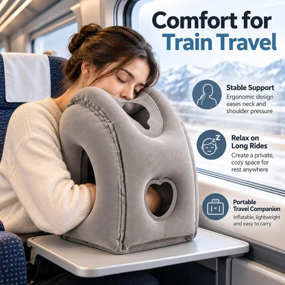 Inflatable Travel Pillow for Airplanes ✈️