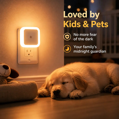 6‑Pack Compact Ultra‑Energy‑Saving Smart LED Night Lights💡