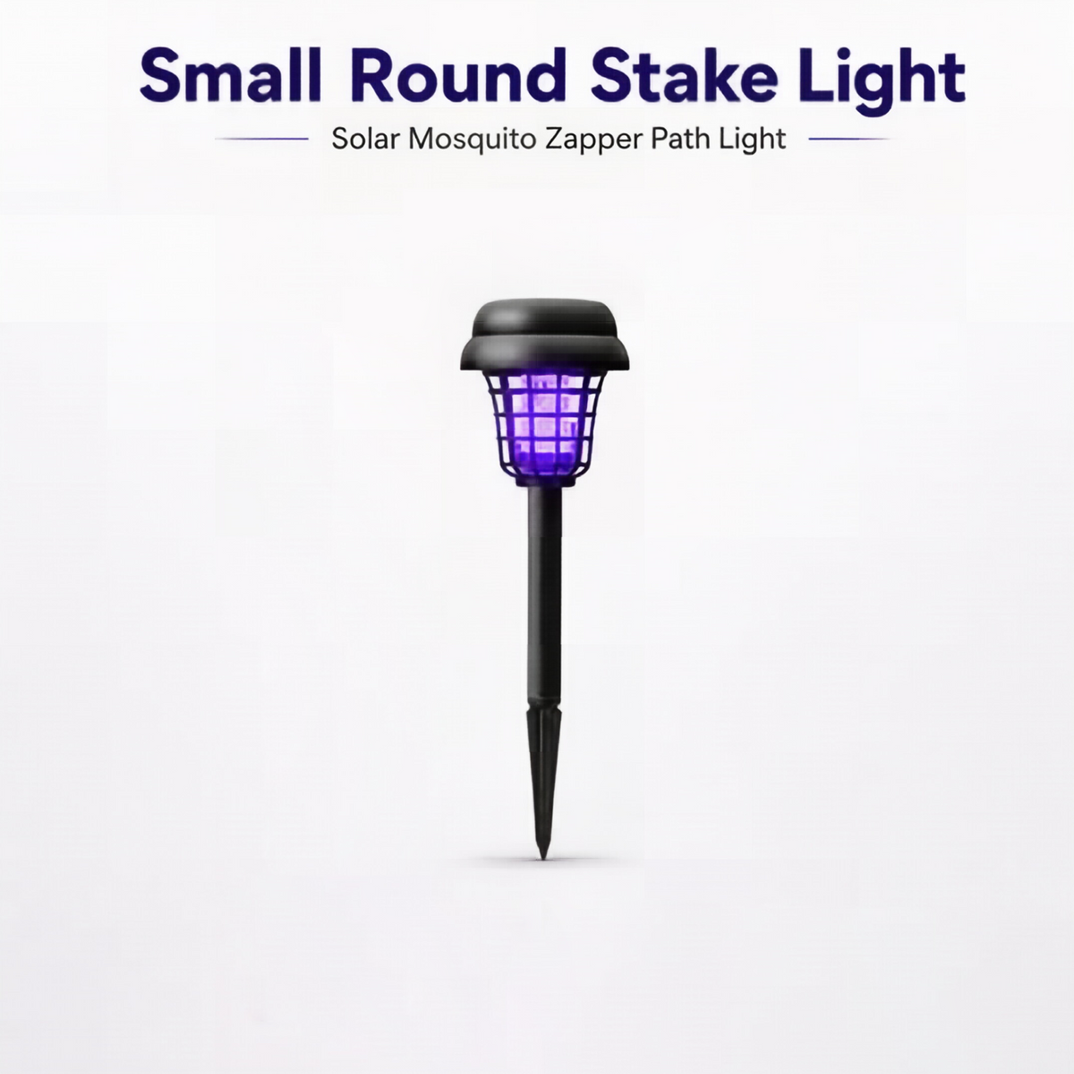 Dual-Mode Solar Bug Zapper, Outdoor Garden Pest Repeller 🦟