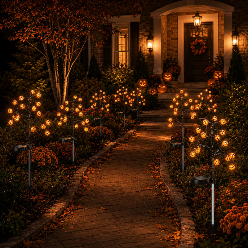 👻Early Halloween Sale 49% OFF🎃 Solar Pumpkin Stake Lights