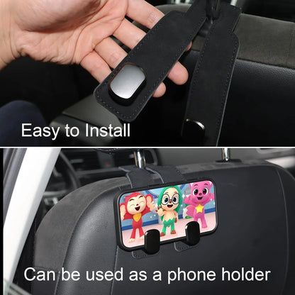 2‑Pack Car Purse Hook, Purse Hook for Car Seats Headrest, Car Seat Hooks 🚗