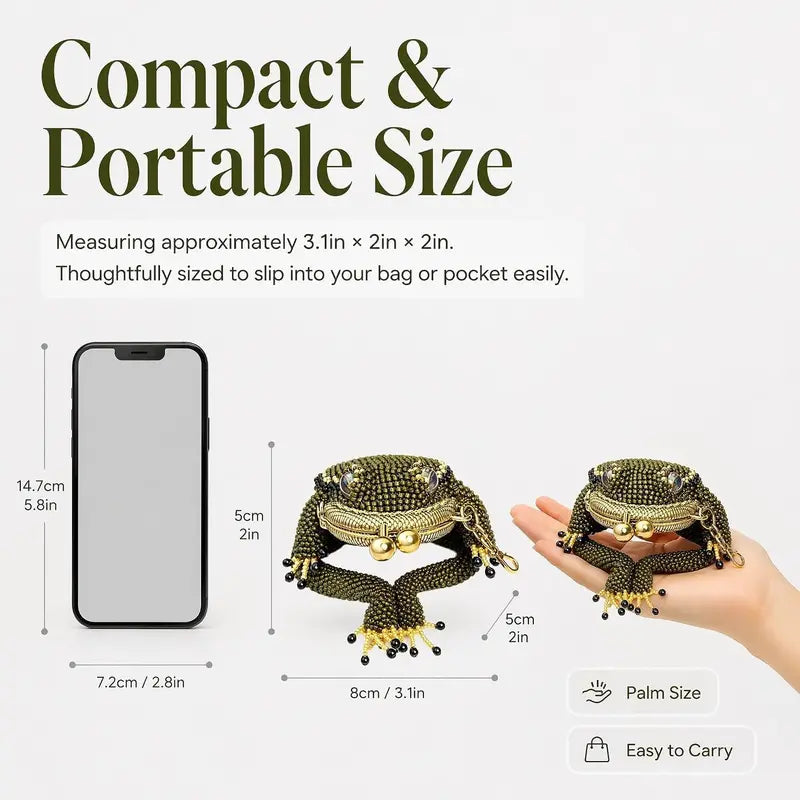 Charming Frog Coin Purse🐸