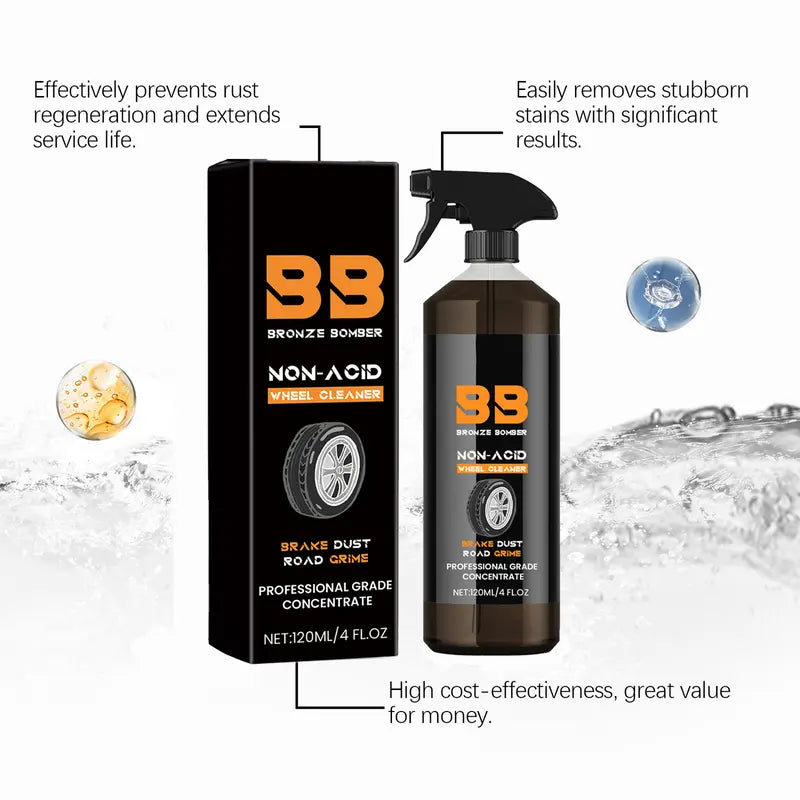 Car Wheel Cleaner – Ultimate Rust & Stain Solution 🚗✨