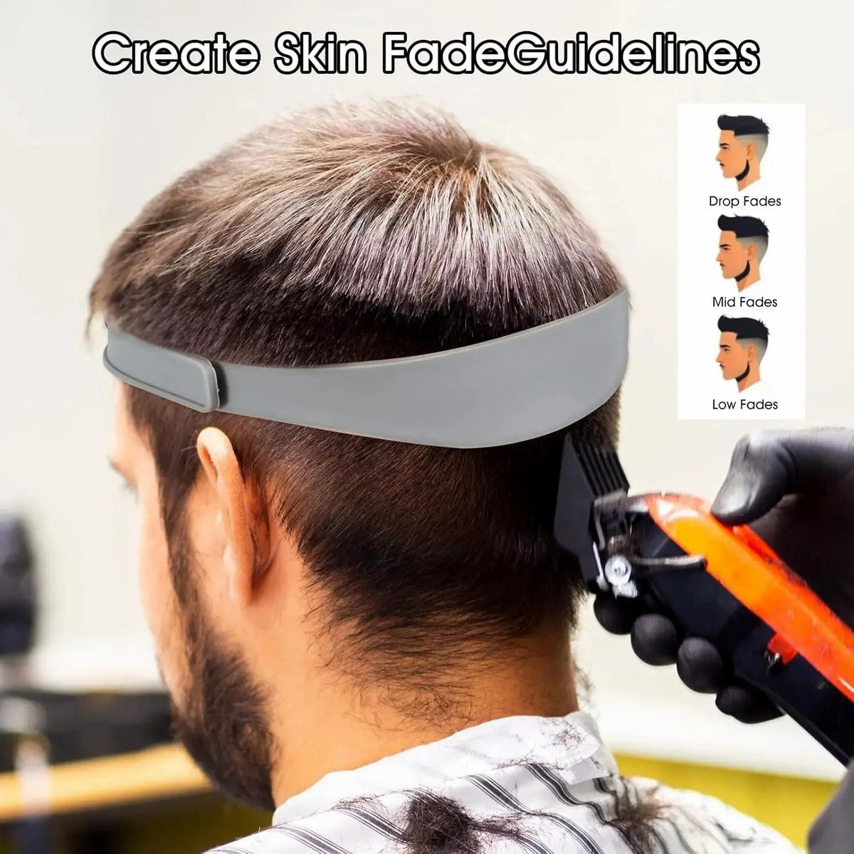 Unisex 4-Piece Hair Cutting Guide Kit - Professional Barber Haircare Equipment✂️
