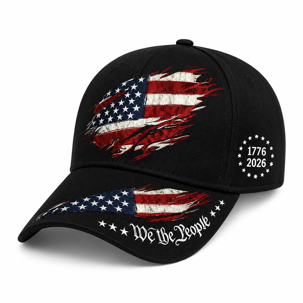 250th Anniversary Print Baseball Cap, Adjustable Unisex Sun Cap⭐