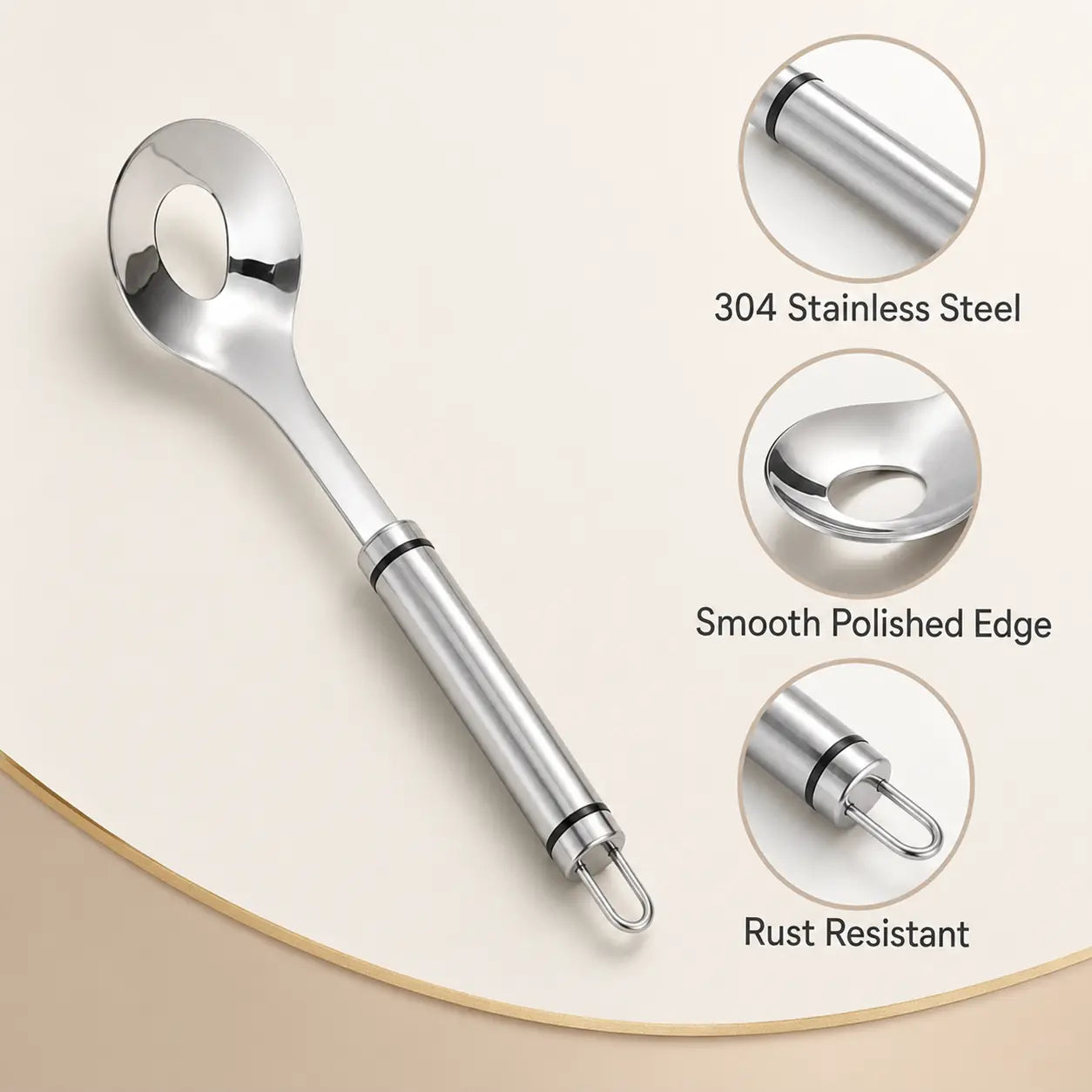 Stainless Steel Meatball Maker Spoon, Non‑Stick Meat Ball Extrusion Scoop 🍲