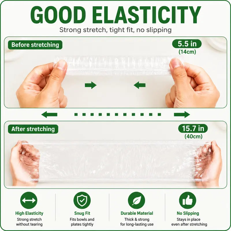 Tear Resistant Stretch Food Cover