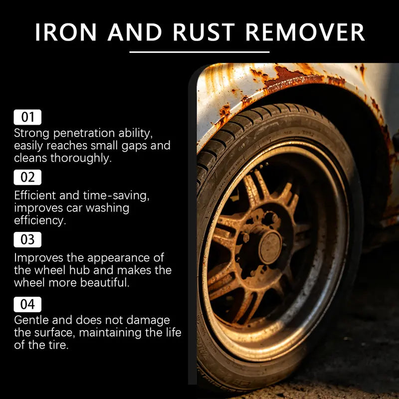 Car Wheel Cleaner – Ultimate Rust & Stain Solution 🚗✨
