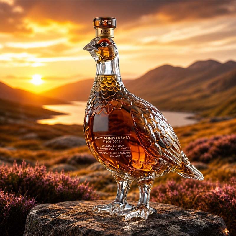 130th Anniversary Edition Blended Scotch Whisky Bottle
